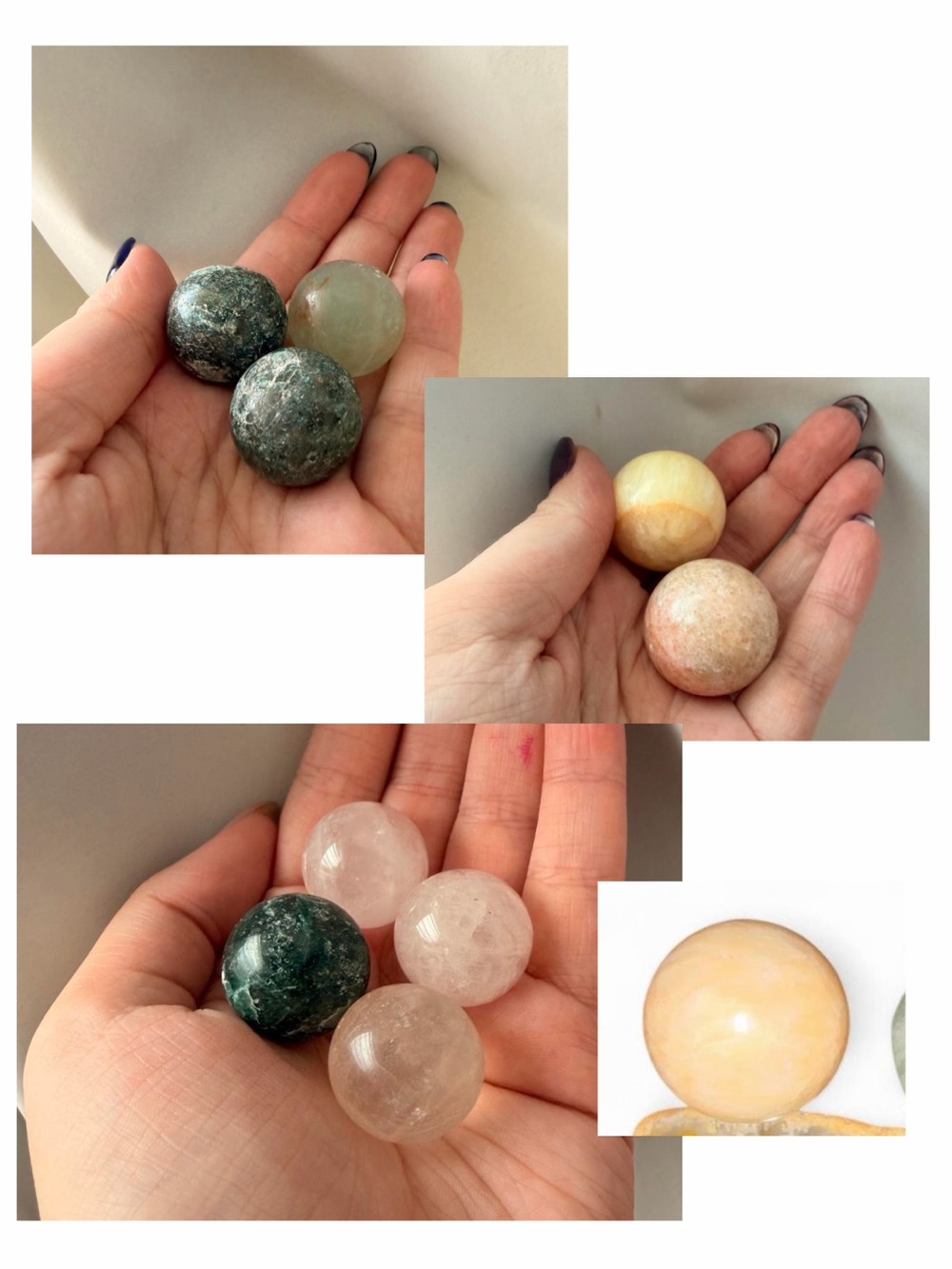 Crystal sphere bundle (10)